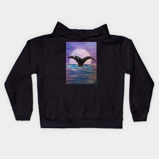 Whale of a tale Kids Hoodie